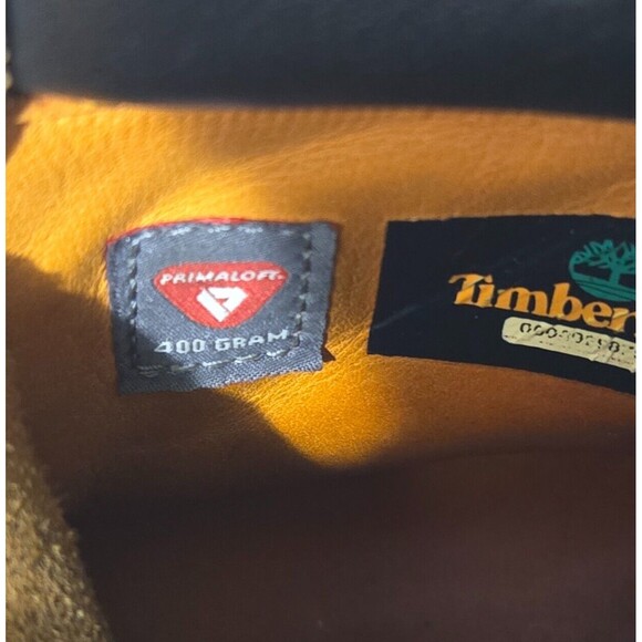 Timberland Classic Work Boots Mens 9.5 10061 Wheat 6 Inch Premium Nubuck - Picture 9 of 14